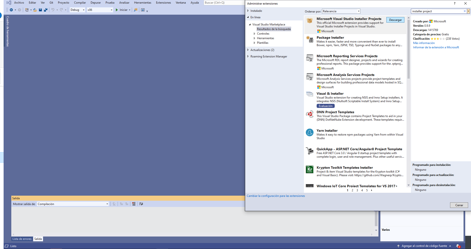 Visual Studio 2019: Issue with VDPROJ Projects